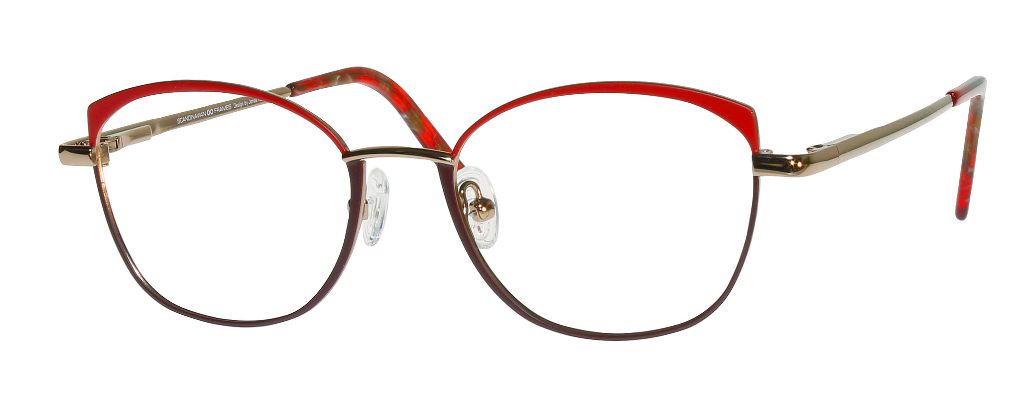 C2-Rose Gold/Red.Burgundy